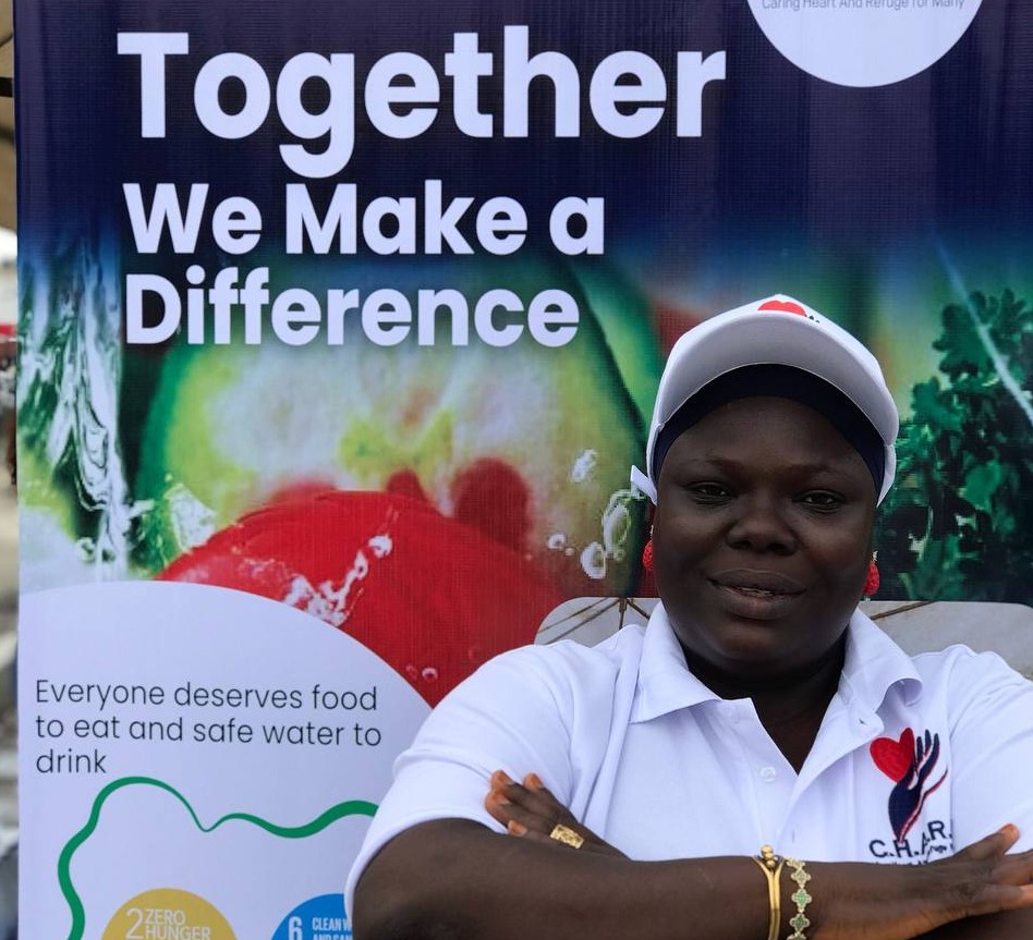 Abimbola Oladeru Charmcares Volunteer